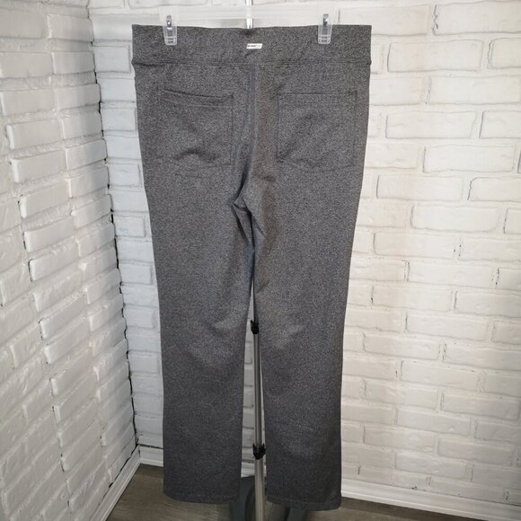 2 Pair of Athletic Works Dri More Slim Ladies Size Large Black / Grey Pants - Picture 6 of 12